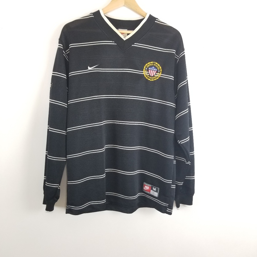 Vtg Nike U.S Soccer Federation Ref Jersey Sz M
